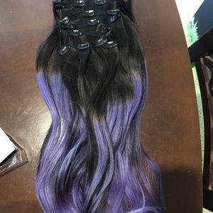 Bellami 220G 22” 1B/Lavender ombré